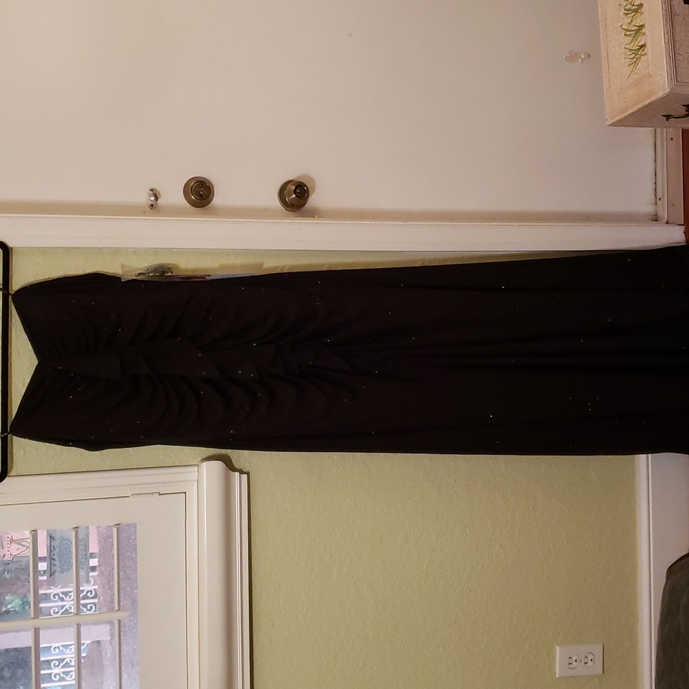 Vince Camuto Sparkly Black Cocktail  Dress